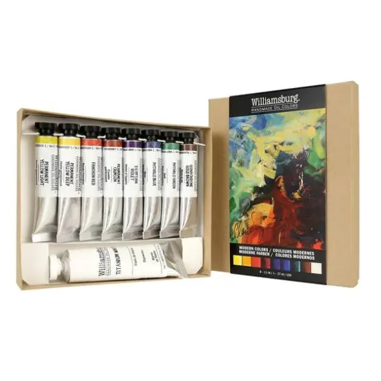 Williamsburg&reg; Artist Oil Colors Modern Colors Introductory Set {3}