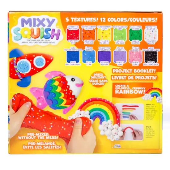 Mixy Squish Air Dry Clay Mega Pack {5}