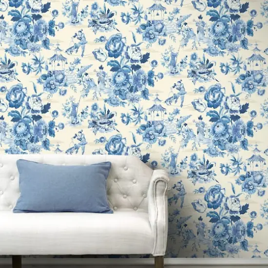 Surface Style Travel Diary Peel & Stick Wallpaper Delft {5}