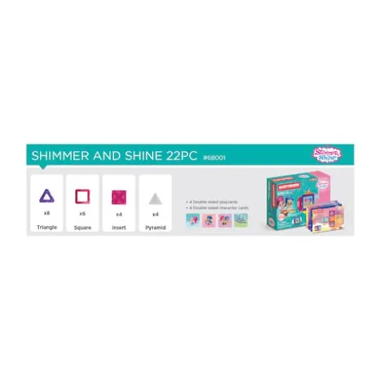 Magformers 22-Piece Shimmer & Shine Set {10}