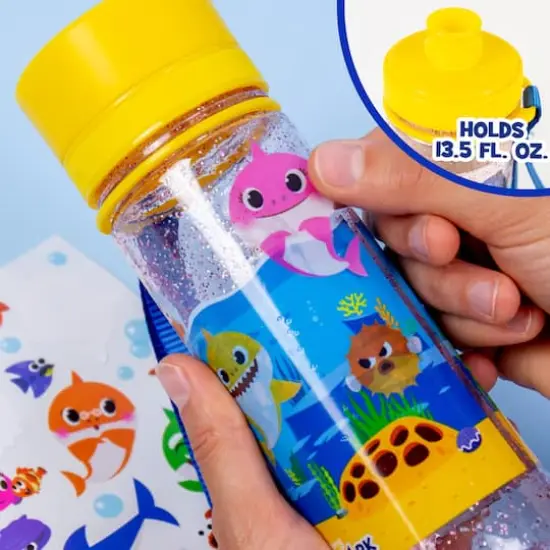 Baby Shark&trade; Decorate Your Own Water Bottle Kit {5}