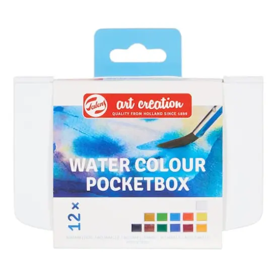 Talens Art Creation 12 Color Watercolor Pocket Box Set {1}