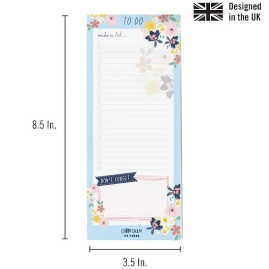 Pukka Pads Magnetic Ditzy Floral To Do List Notepads, 6ct. {4}