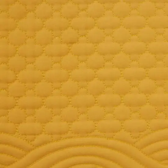 DII&reg; Quilted Farmhouse Placemats, 6ct. Honey Gold {3}