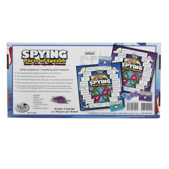 Spying: Parts of Speech Game {3}