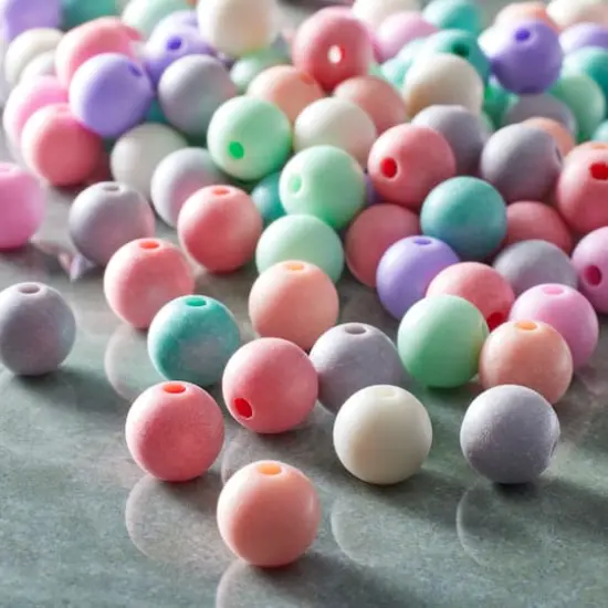 Mixed Sand Craft Beads, 10mm by Bead Landing&trade; {3}