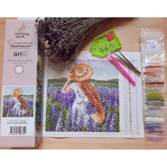Crafting Spark Diamond Painting Kit Owl Maia {4}