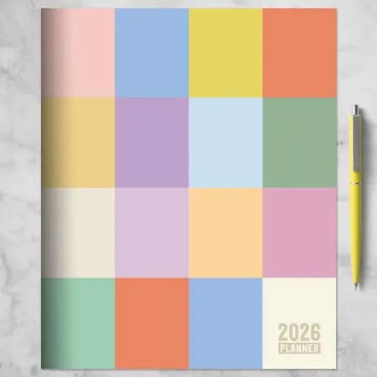 2026 Color Swatch Large Monthly Planner {5}