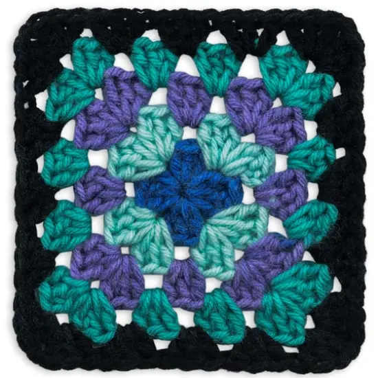 Red Heart&reg; All in One&trade; Granny Square&trade; Yarn Totally Teal {3}