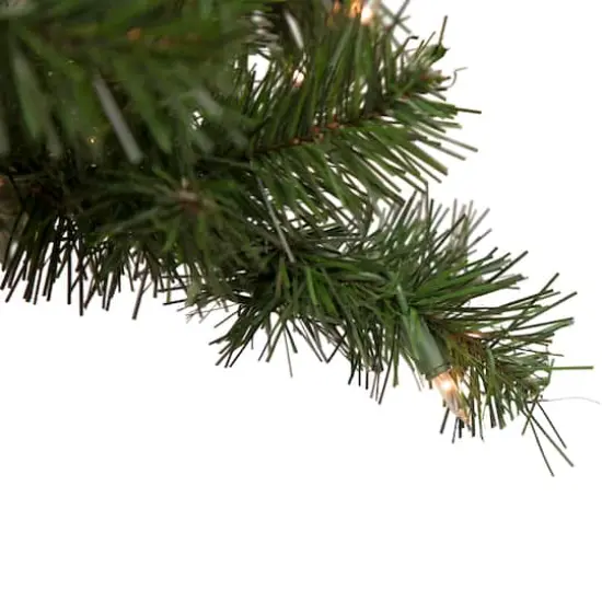 3ft., 4ft., & 5ft. Pre-Lit Woodland Alpine Artificial Christmas Tree Set, Clear Lights {7}