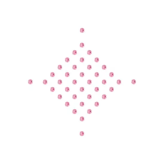 John Bead Preciosa 4mm Czech Crystal Glass Faceted Round Beads, 40ct. Rose {4}