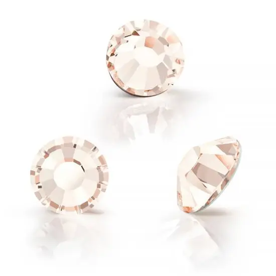 Preciosa MAXIMA SS20 Flatback Czech Crystals, 144ct. Light Gold Quartz {4}