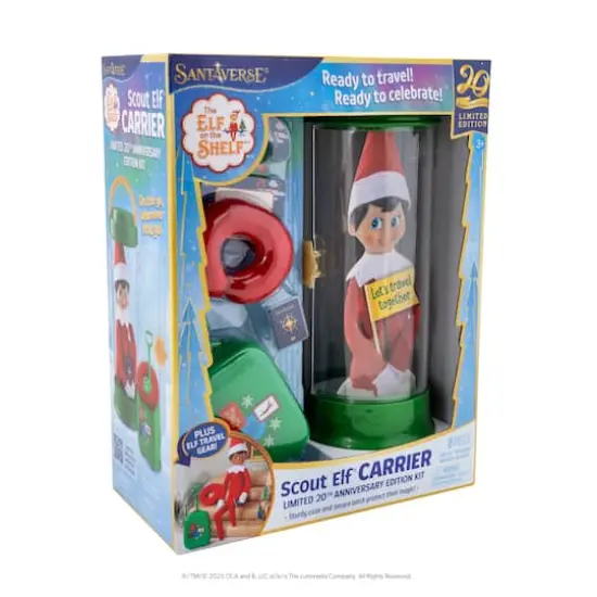 The Elf on the Shelf&reg; Scout Elf&reg; Carrier Limited 20th Anniversary Edition Kit {3}