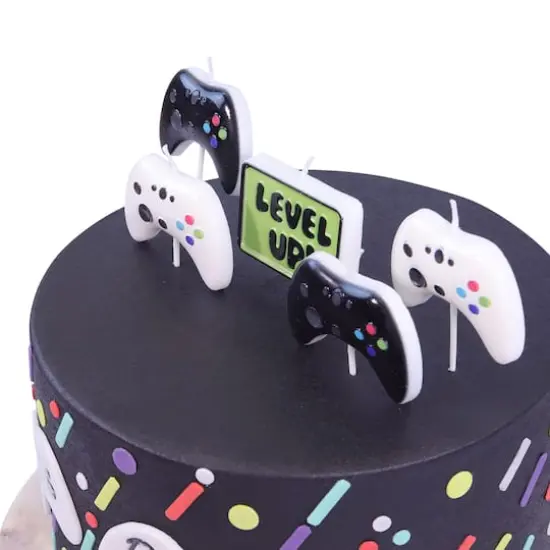 PME Party&reg; Gamer Birthday Candle Set {3}