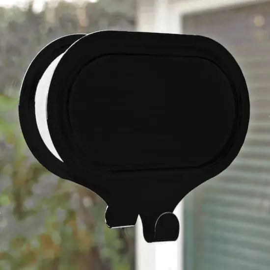 Haute Decor Attract&reg; Dual Magnetic Hangers, 2ct. Matte Black {4}