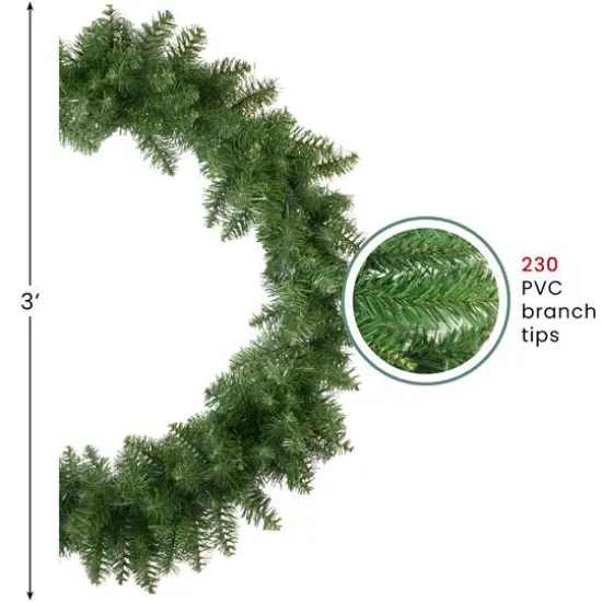 36" Buffalo Fir Artificial Wreath {6}