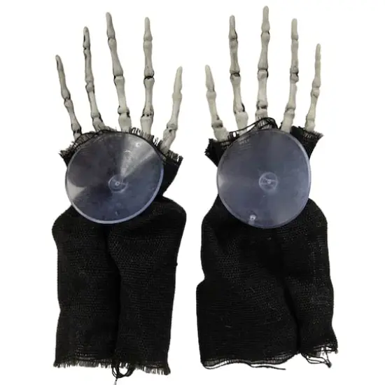 10" Spooky Skeleton 3D Halloween Window Decoration {7}