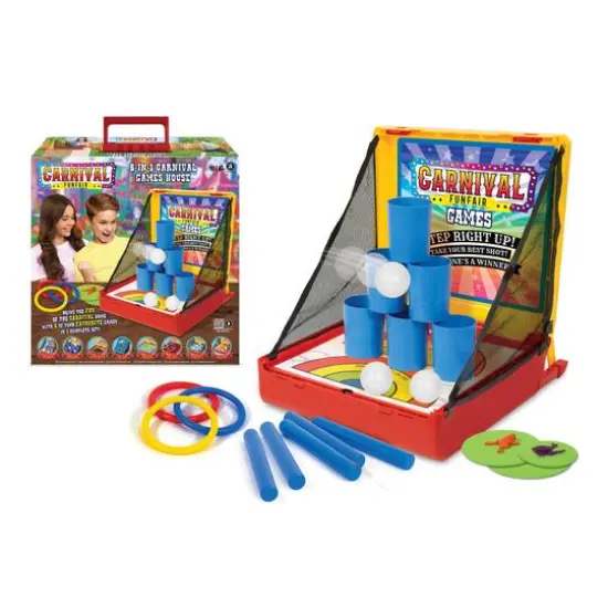 Ambassador Games 8-in-1 Carnival Games House Set {1}