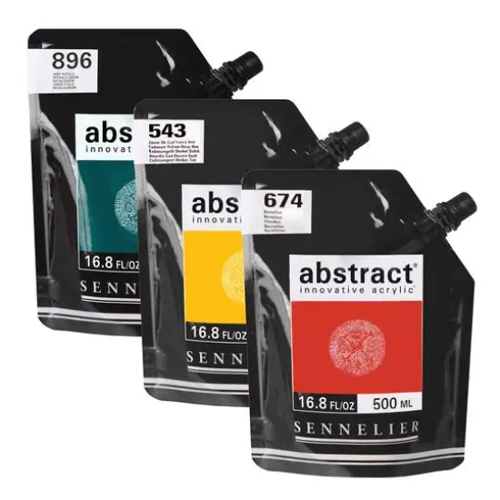 Sennelier Abstract® Innovative Acrylic, 500mL 303 Cobalt Hue Blue {2}