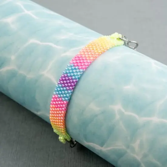 John Bead 11/0 Miyuki Delica Glass Seed Beads, 5g Limeade Luminous Neon {4}