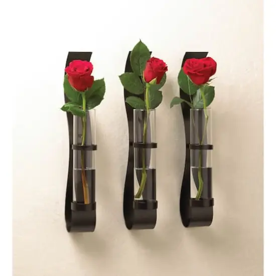 14.5" Billow Wall Sconce Vase Trio {3}