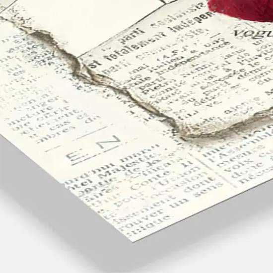 Designart Elegance Glam Paris Diva III Multipanel Wall Clock {4}