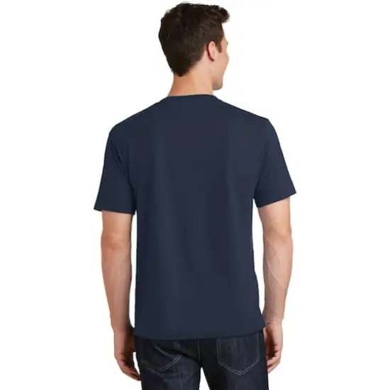 Port & Company&reg; Fan Favorite&trade; Neutrals Men's T-Shirt Deep Navy {5}