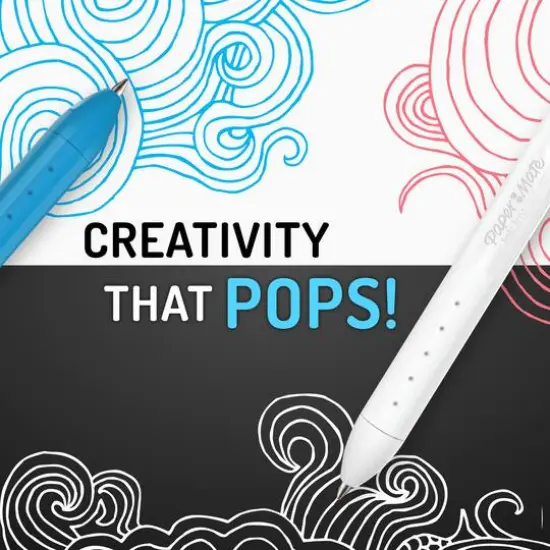 Paper Mate® InkJoy® Medium Point Bright 10 Color Retractable Gel Pen Set {6}