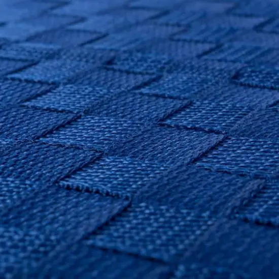 DII&reg; Nylon Basketweave Trapezoid Bin Set, 2ct. Navy {4}