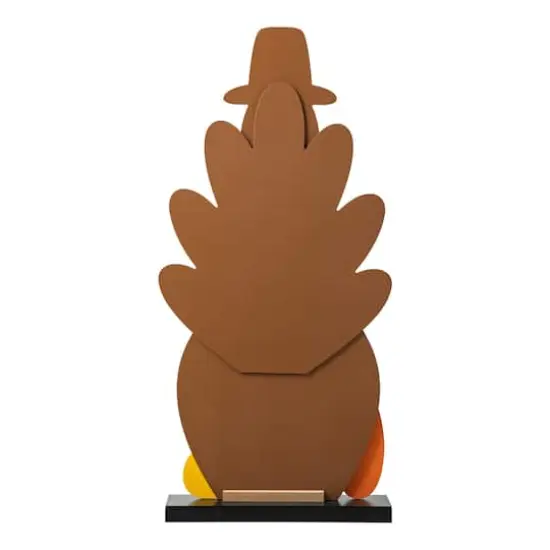 Glitzhome&reg; 31" Thanksgiving Wooden Turkey Porch D&eacute;cor {8}