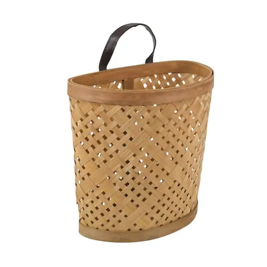 Large Bamboo Hanging Basket by Ashland&reg; {3}