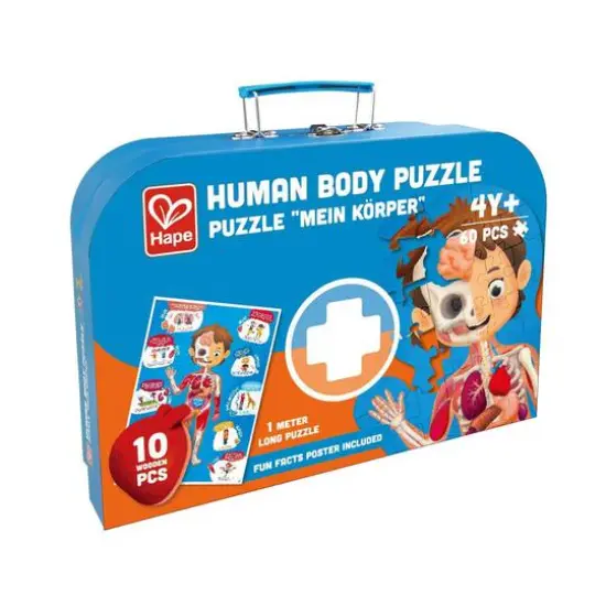 Hape Human Body Oversize Educational Puzzle {6}