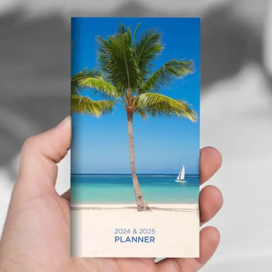 2024-2025 Tropical Beach Monthly Pocket Planner {6}