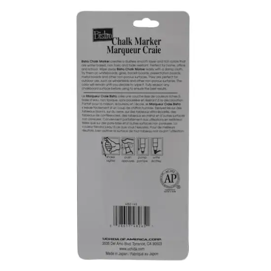 Marvy&reg; Uchida Bistro Fine Point Primary Chalk Markers {5}