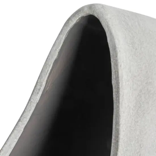 Hello Honey® 16" Modern Terra Cotta Abstract Vase Distressed Gray {6}