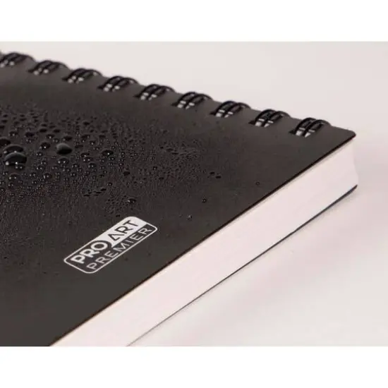 Pro Art&reg; Premium Wire-Bound Sketchbook with Waterproof Cover, 6" x 9" {5}