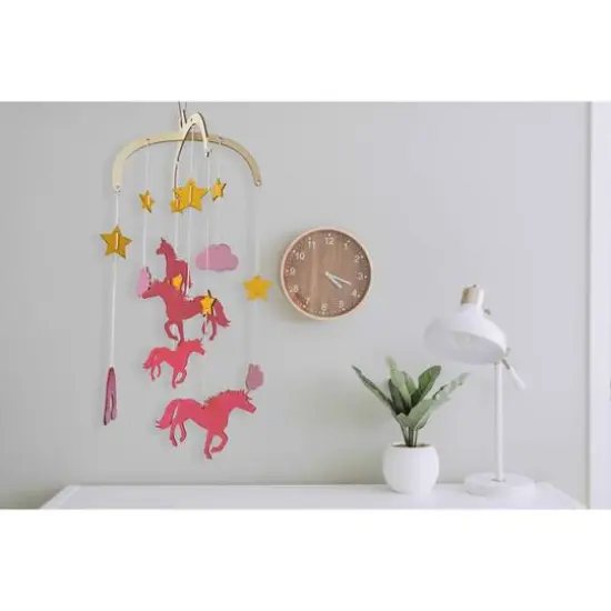 Leisure Arts&reg; Unicorn Wood Mobile {4}