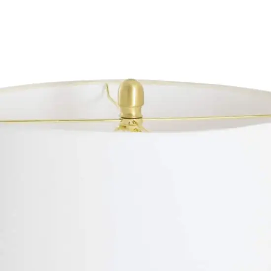 Hello Honey&reg; Mid-Century Modern Tripod Wood Floor Lamp with Linen Shade Espresso {8}