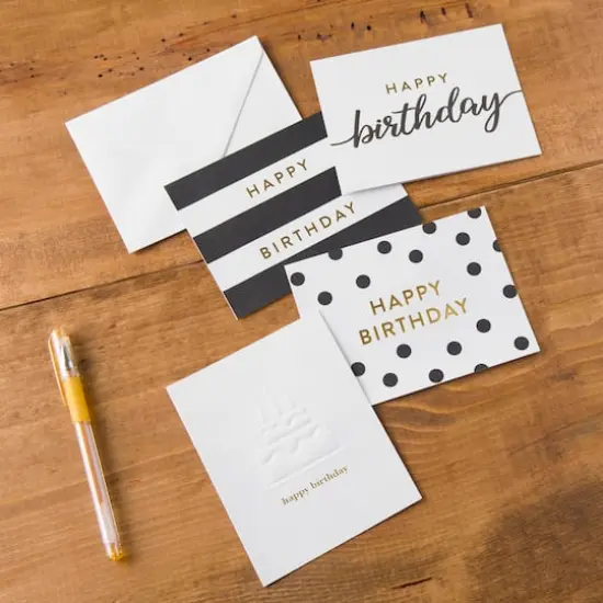 Happy Birthday Cards & Envelopes by Recollections&trade;, 4.25" x 5.5" {7}