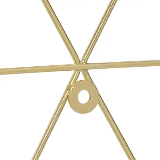 Honey Can Do Gold Hanging Photo Display Holder with Clips {7}