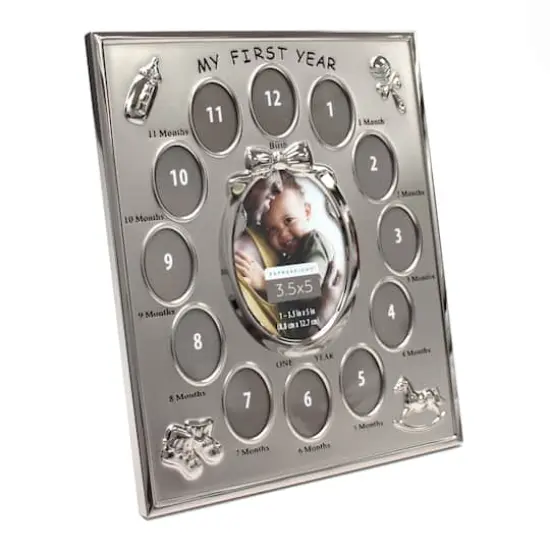 Expressions&trade; Baby "My First Year" Collage Frame by Studio D&eacute;cor&reg; {4}