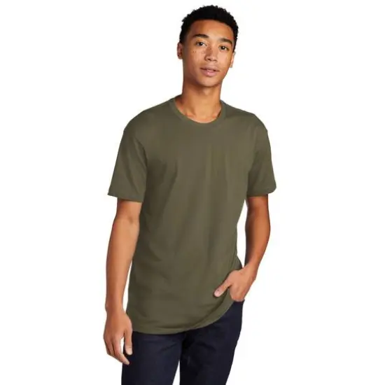 Next Level Unisex Adult Cotton T-Shirt Military Green {4}
