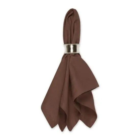 DII&reg; Oversized Napkin, 6ct. Bark Brown {5}