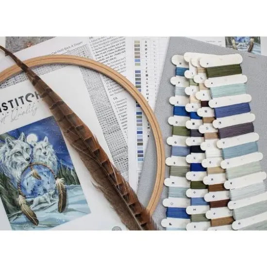 LetiStitch Nothing Can Hold Back A Dream Counted Cross Stitch Kit {9}