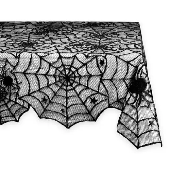 DII&reg; 72" Halloween Lace Tablecloth {1}