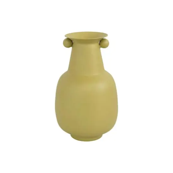 Hello Honey&reg; 8'' Textured Metal Vase with Orbs {1}