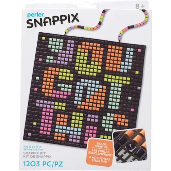 Perler&trade; Snappix&trade; You Got This Bead Craft Kit {1}