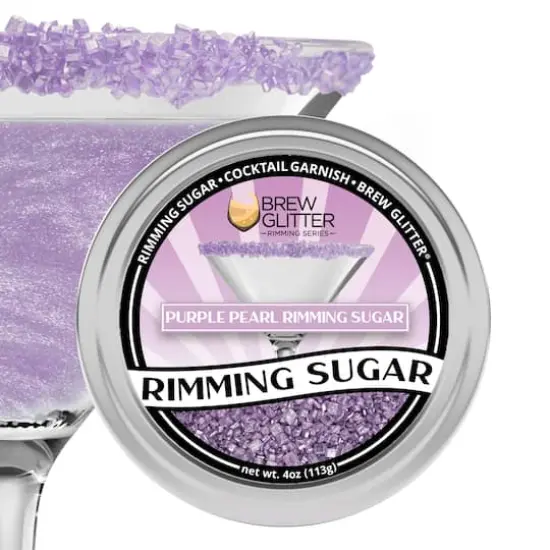 Bakell&reg; Brew Glitter Rimming Sugar Purple {1}