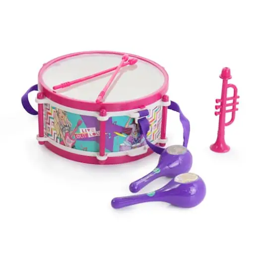 Barbie&reg; 6 Piece Rhythm & Melody Drum Set {1}