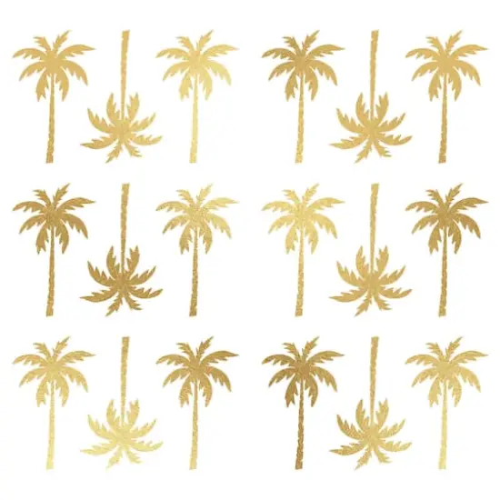 RoomMates Gold Foil Palm Tree Peel & Stick Wall Decals {1}